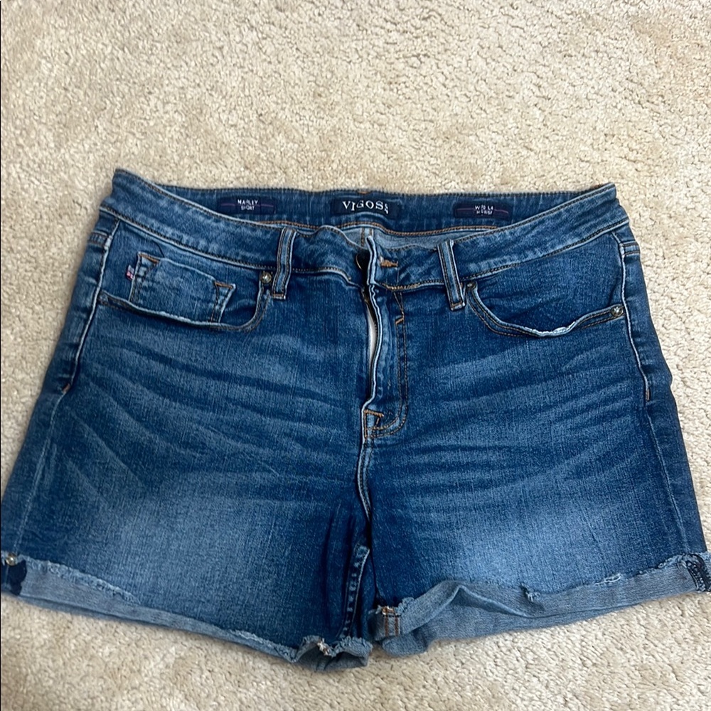 Vigoss Women's Blue Denim Shorts